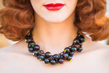Cha Cha Necklace - miss nouvelle vintage inspired pinup rockabilly 1950s retro fashion
