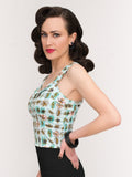 Hubba Hubba Top, Atomic - miss nouvelle vintage inspired pinup rockabilly 1950s retro fashion