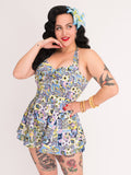 Nani Wahine Playsuit & Coverup Set, TikiTastic - miss nouvelle vintage inspired pinup rockabilly 1950s retro fashion