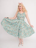 Twirl Skirt, Atomic - miss nouvelle vintage inspired pinup rockabilly 1950s retro fashion