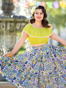 Twirl Skirt, TikiTastic - miss nouvelle vintage inspired pinup rockabilly 1950s retro fashion