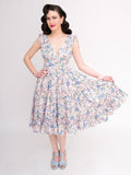 Audra Dress, Sunsoaked - miss nouvelle vintage inspired pinup rockabilly 1950s retro fashion