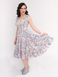 Audra Dress, Sunsoaked - miss nouvelle vintage inspired pinup rockabilly 1950s retro fashion