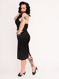 Darla Dress, Black - miss nouvelle vintage inspired pinup rockabilly 1950s retro fashion