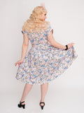 Emily Ann Dress, Sunsoaked - miss nouvelle vintage inspired pinup rockabilly 1950s retro fashion