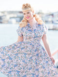 Emily Ann Dress, Sunsoaked - miss nouvelle vintage inspired pinup rockabilly 1950s retro fashion